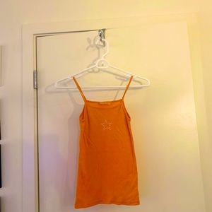 Michael Star orange tank top
